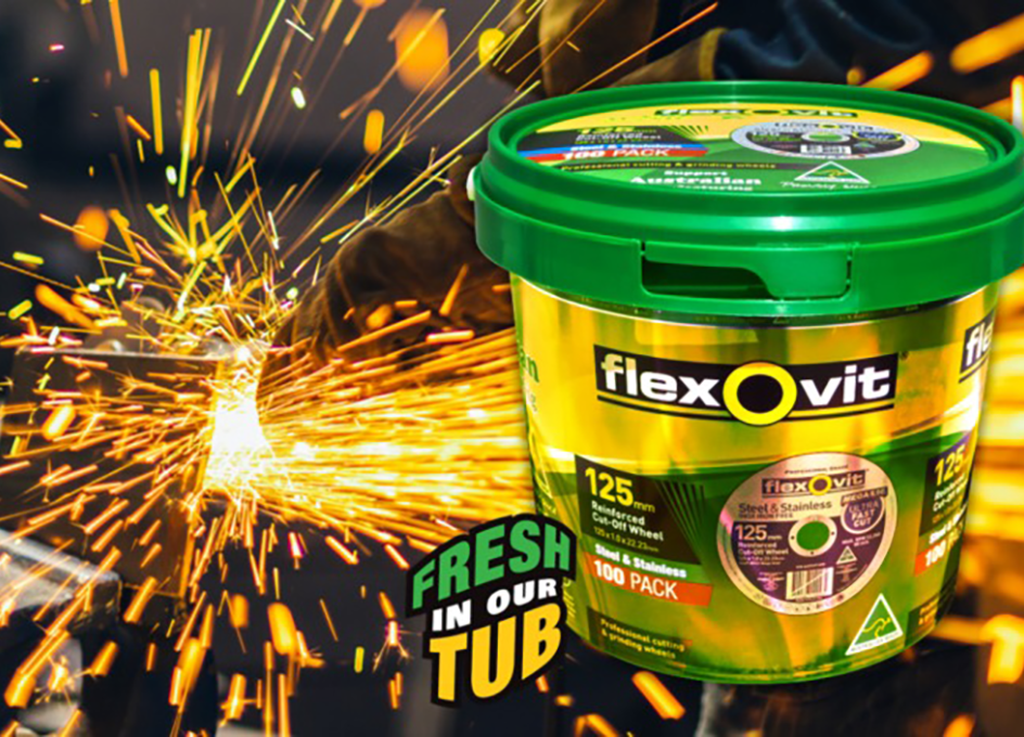 Flexovit's Special Edition Australian Made Tub