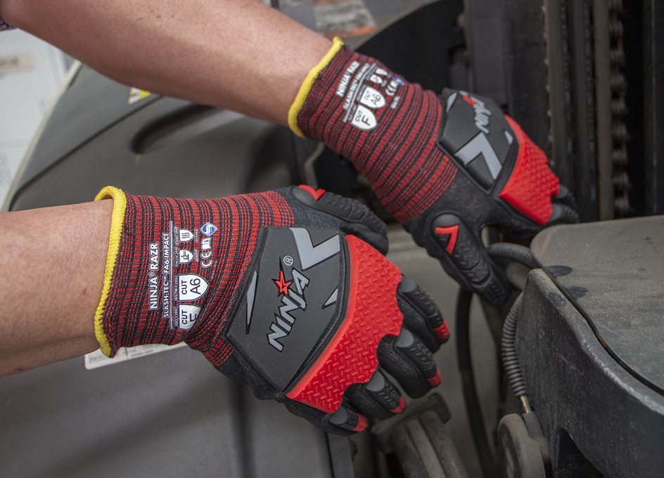 Unmatched Grip, Protection & Comfort with Ninja Slash-Tec Gloves