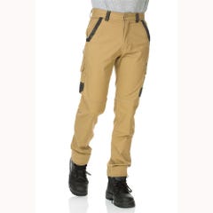 Workit Decoy Canvas Modern Fit Stretch Cargo Pants - Khaki