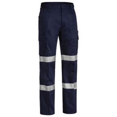 Bisley 3M Double Taped Cotton Drill Cargo Pant - Navy