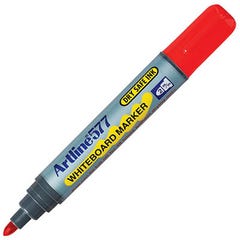 Artline Whiteboard Marker Bullet Tip 577 Red 3.0mm
