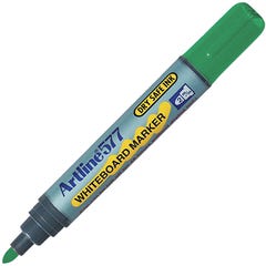 Artline Whiteboard Marker Bullet Tip 577 Green 3.0mm