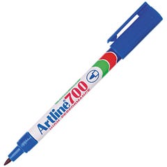 Artline Permanent Marker Bullet Tip 700 Blue 0.7mm