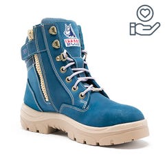 Steel Blue 512761 Ladies Southern Cross Zip Boot - Blue