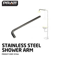 Pratt Stainless Steel Shower Arm