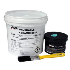 Devcon Brushable Ceramic Blue Repair Liq. 1kg
