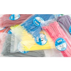 Cable Ties 200mm x 4.8mm Blue (Qty x 100)