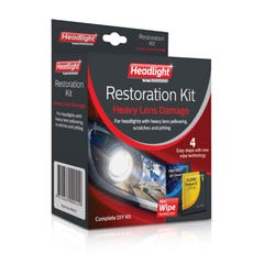 Invision HRK01 Headlight Restoration Kit (Heavy Damage)