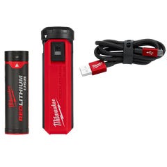 Milwaukee REDLITHIUM™ USB Portable Power Source And Charger Kit