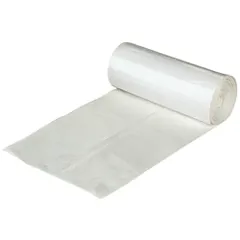 Janatorial Garbage Bags 36 Litre White -290mm x 660mm (Qty 1000 bags per roll)