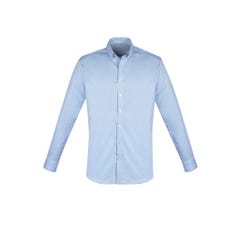 Biz Collection Camden Mens Long Sleeve Shirt - Blue