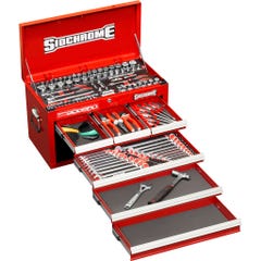 Sidchrome 139 Piece Metric AF Tool Kit
