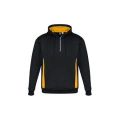 Biz Collection Adults Renegade Hoodie - Black / Gold / Silver