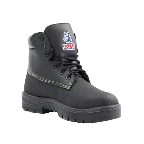 Steel blue safety shoes deals