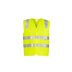 Syzmik Unisex Hi Vis Basic Vest - Yellow