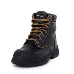 Mack Chassis Lace-Up Safety Boots - Black